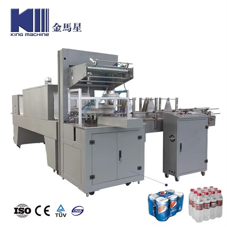 Automatic Bottle Water PE Film Heat Shrink Wrapping Packing Machine